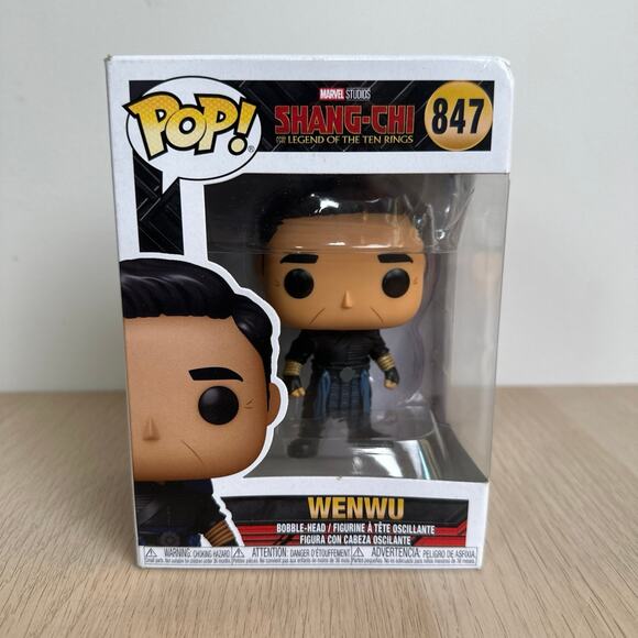 Shang-Chi Funko Pop #847 Wenwu - New In Box - Picture 1 of 1